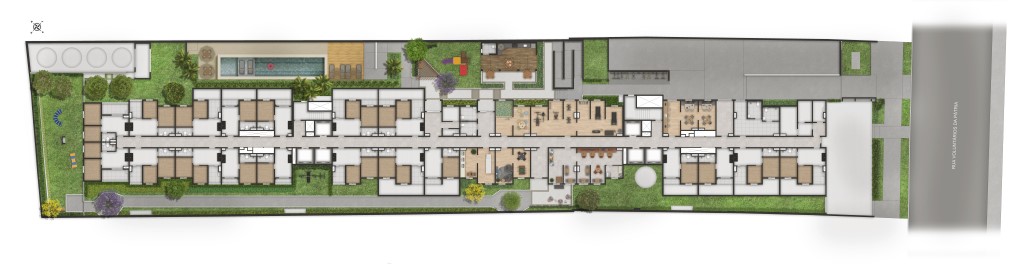 Implantação — 1º Subsolo
